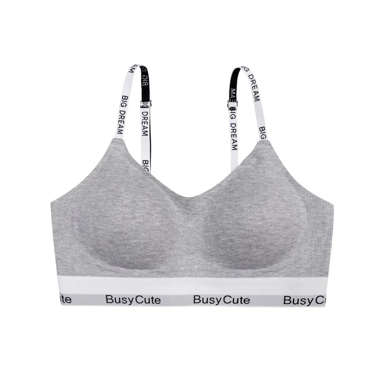 Sports Style Thin Underwear Set with a Collection of Accessory Breasts, No Steel Ring Underwear, And Two-Piece Underwear