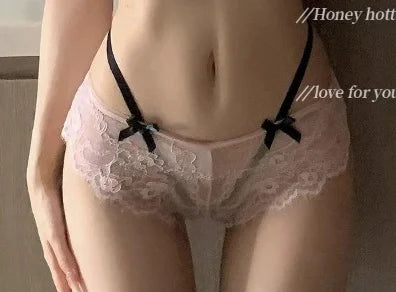 MOYISU French Light Luxury Push-Up Bra & Panty Set - Sexy Purple Bow Lingerie, Women's Pure Desire Underwear Elegant Neck Detail